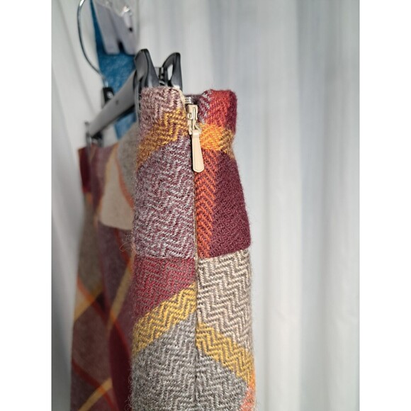 Talbots Wool Tweed A Line Midi Skirt  Women's Size 10 Multicolor - Picture 5 of 8